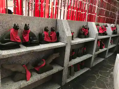 豊川稲荷東京別院の狛犬