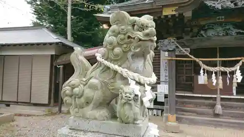 小野神社の狛犬