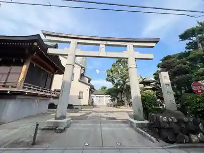 高木神社の鳥居