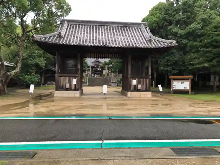 松帆神社の山門・神門