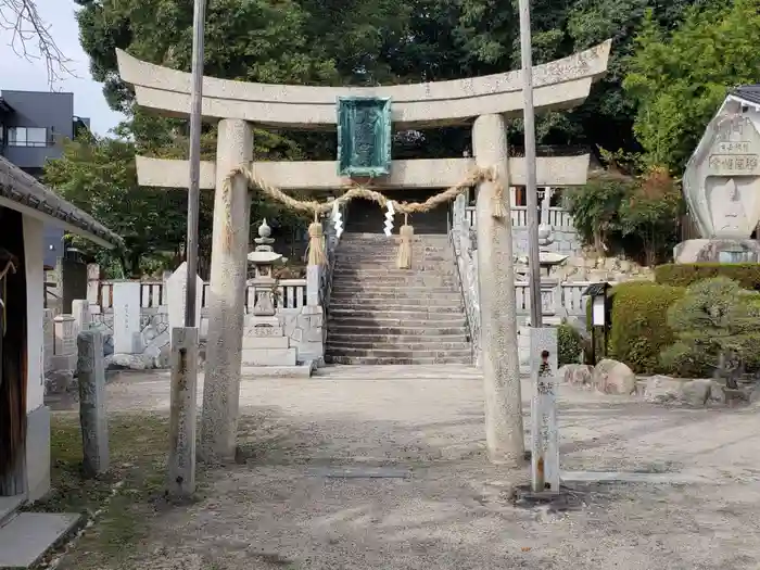 忠海八幡神社の鳥居