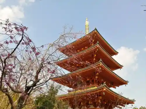 成相寺の塔