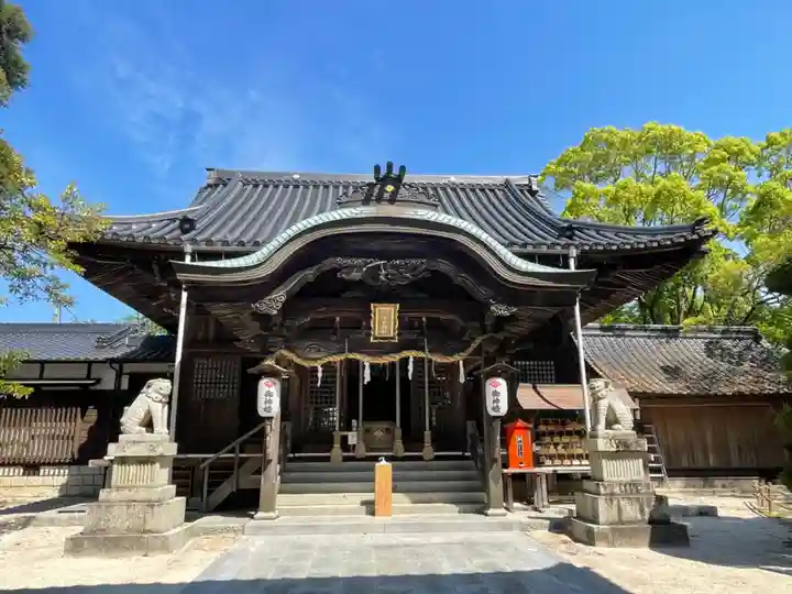 降松神社の本殿・本堂