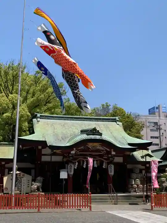 開口神社の本殿・本堂