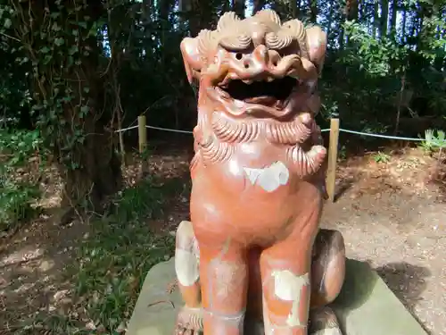 常磐神社の狛犬