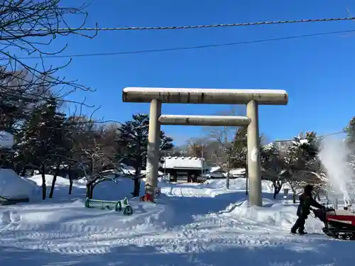 札幌護國神社の手水