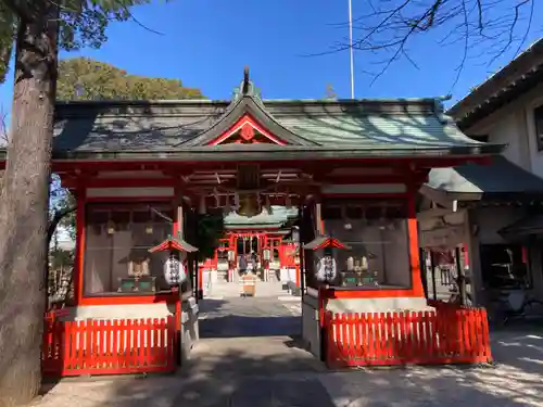 馬橋稲荷神社の山門