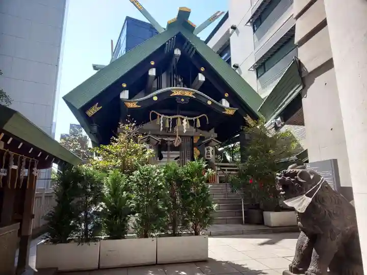 築土神社の本殿・本堂