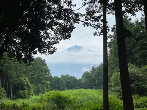 山宮浅間神社の景色