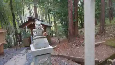 眞名井神社(籠神社奥宮)の狛犬