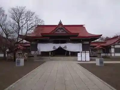 釧路一之宮 厳島神社の本殿・本堂