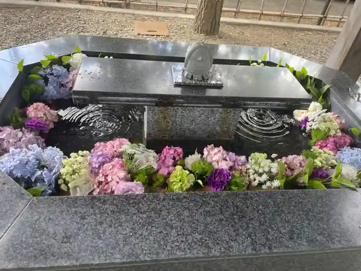 新琴似神社の手水舎