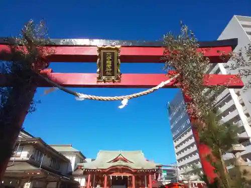 東京羽田 穴守稲荷神社の鳥居