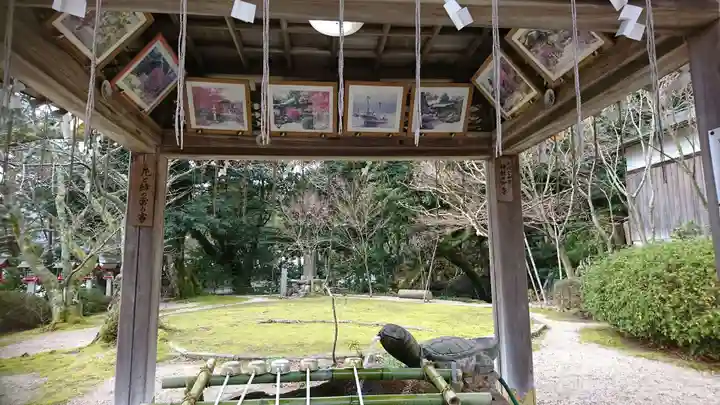 常宮神社の手水舎