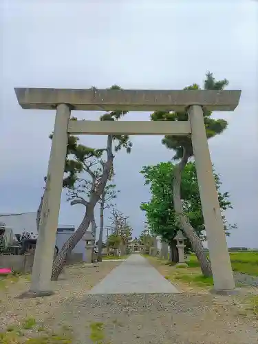 神明社（畑中）の鳥居