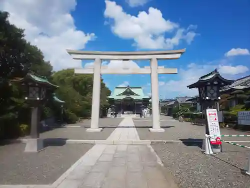 龍口明神社の鳥居