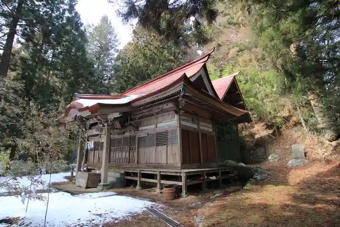 諏訪神社の本殿