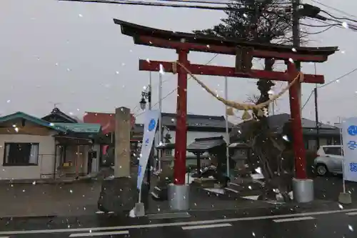 大鏑神社の鳥居