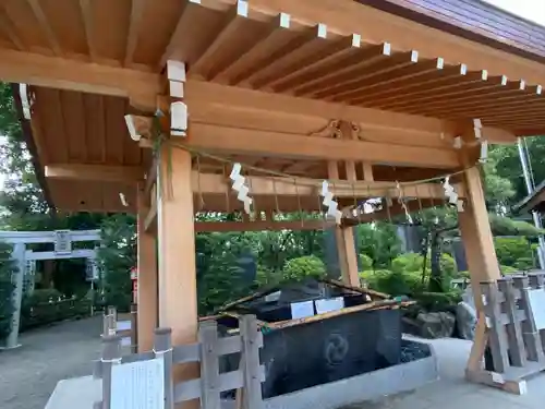 亀ケ池八幡宮の手水舎