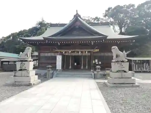 岡田神社の本殿・本堂
