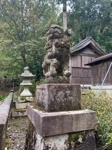 黒田神社の狛犬