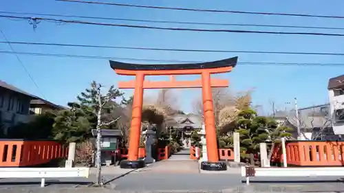 鵠沼伏見稲荷神社の鳥居