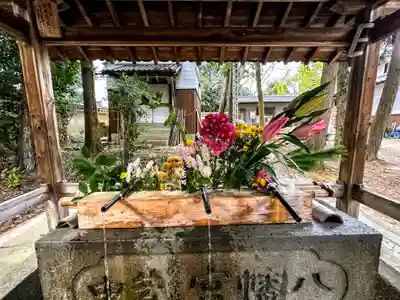 元石清水八幡神社の手水舎