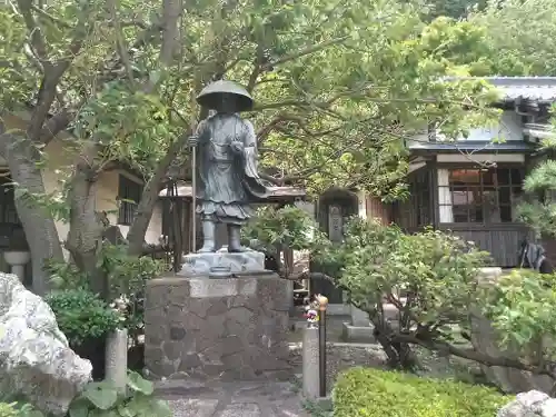 長門国分寺の像