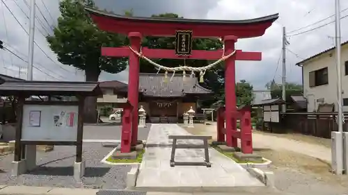 石井神社の鳥居