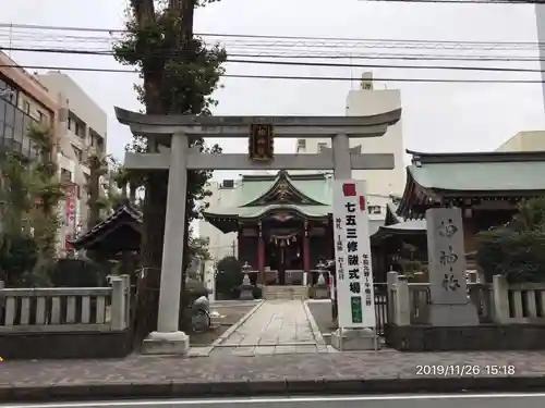 柏神社の鳥居