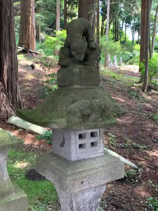 八幡神社(岩窪切岸城址)(福島県)