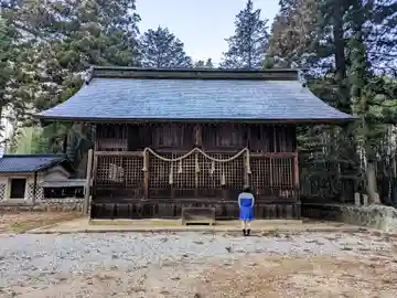 片桐御射山神社の本殿・本堂