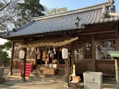 高忍日賣神社の本殿・本堂