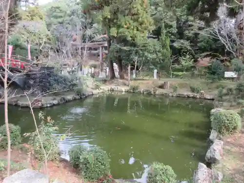 伊太祁曽神社の庭園