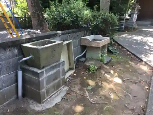 高橋神社の手水