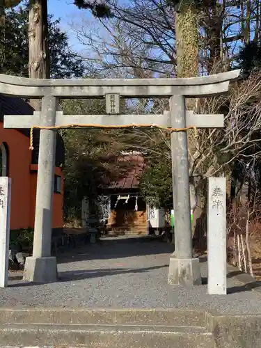 熊野神社の鳥居