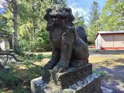 足寄神社の狛犬
