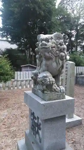 天疫神社の狛犬