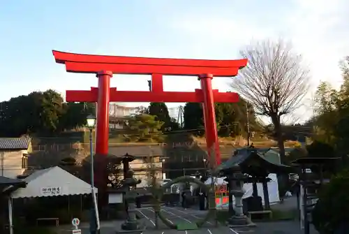 武州柿生琴平神社の鳥居