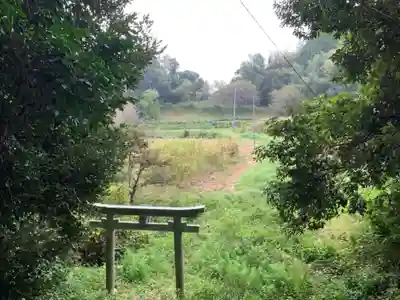 第六天神社の鳥居