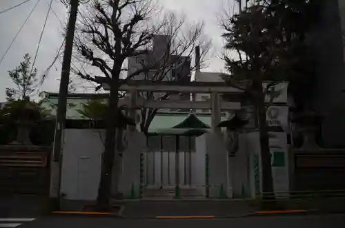 鐵砲洲稲荷神社の鳥居