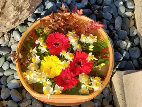 神吉八幡神社の手水舎