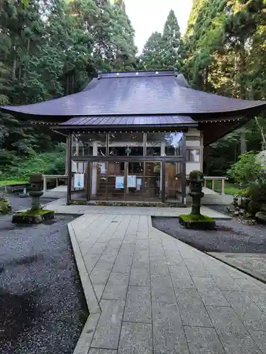 菩提寺の本殿