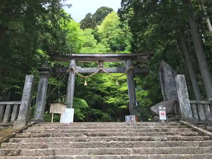戸隠神社宝光社の鳥居