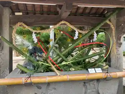 三津厳島神社の手水舎