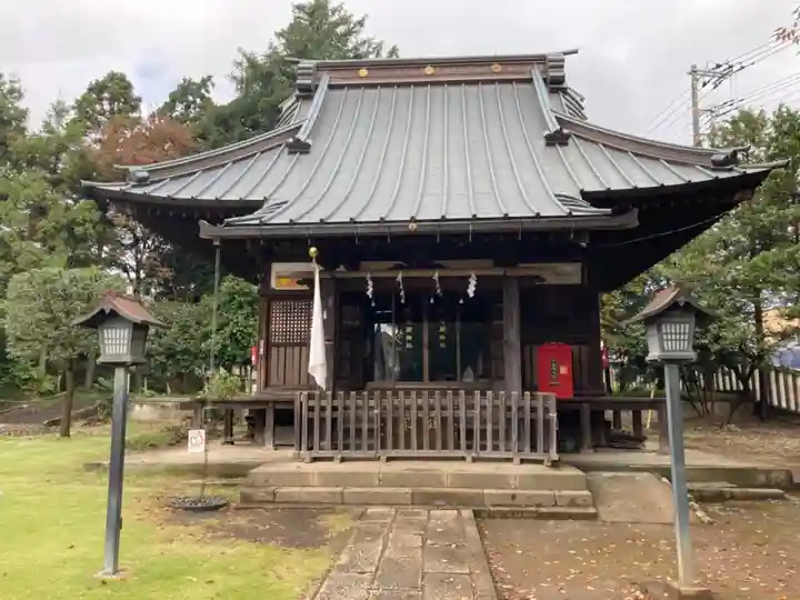 尉殿神社の本殿・本堂