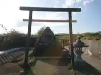 船頭の祠の鳥居