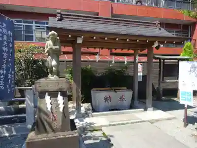 二宮神社の手水舎