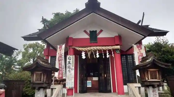 元郷氷川神社の本殿・本堂