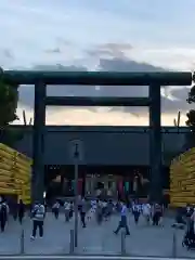 靖國神社の鳥居